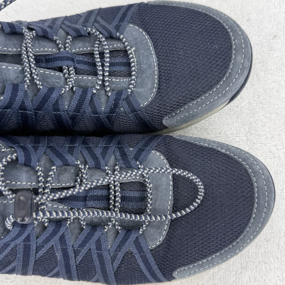 Dansko Honor Sneakers Blue Suede Bungee Close Women’s Size 40 - Picture 2 of 7